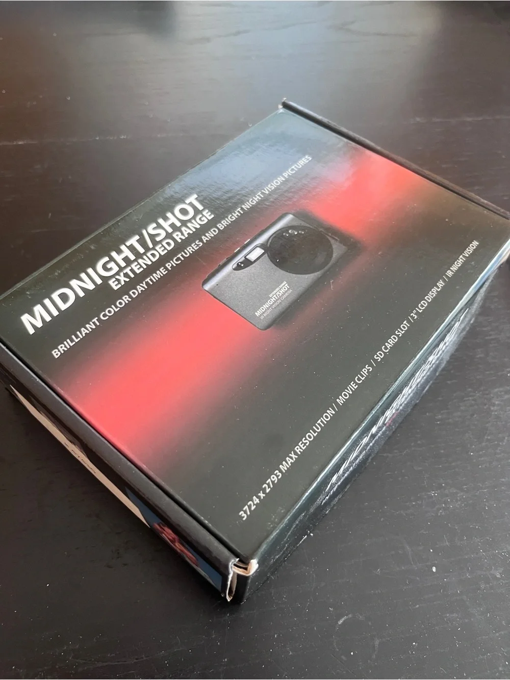 Midnight Shot IR Night Vision Camera - Black